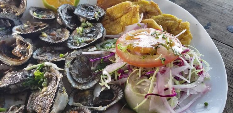 Steaming hot shellfish is the best
