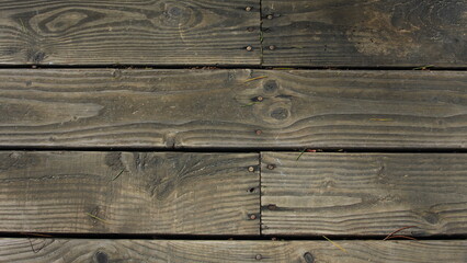 Texture natural wood decking, old wooden decking