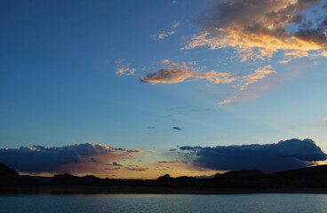 Colorful Sunset Gorgeous Evening Sky in Arizona