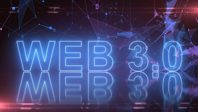 Web 3.0 latest Internet built on decentralized blockchain technology - title
