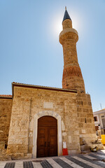 Fototapeta premium The Kesik Minare Mosque in Kaleici of Antalya, Turkey