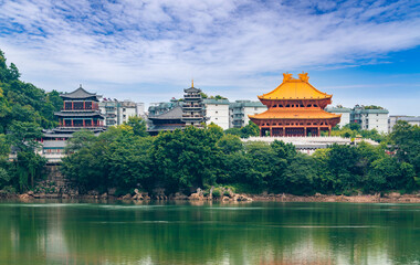 Confucian temple in Liuzhou, Guangxi, China