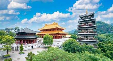 Confucian temple in Liuzhou, Guangxi, China