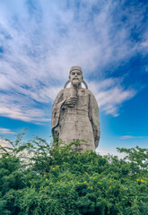 Obraz premium Liu Zongyuan statue in Liuzhou statue park, Guangxi, China