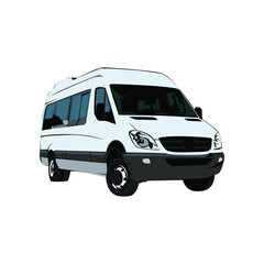 Illustration Vector Graphic of MPV  design
