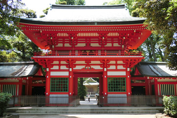 神社の楼門