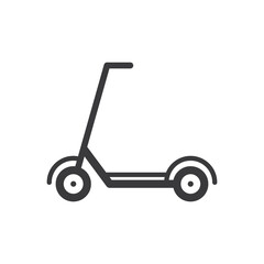 Scooter icon vector