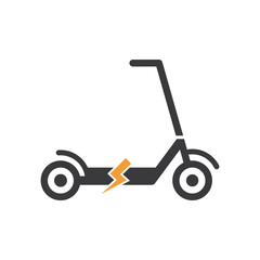 Scooter icon vector