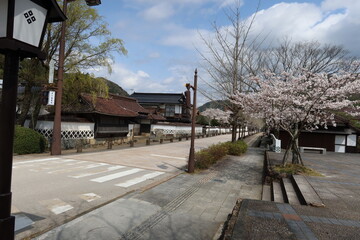 Japanese traditional house at Tsuwano-machi Town in Kanoashi-gun County in Shimane Prefecture 日本の田舎の一風景：島根県鹿足郡の津和野町の伝統的日本の伝統的家屋