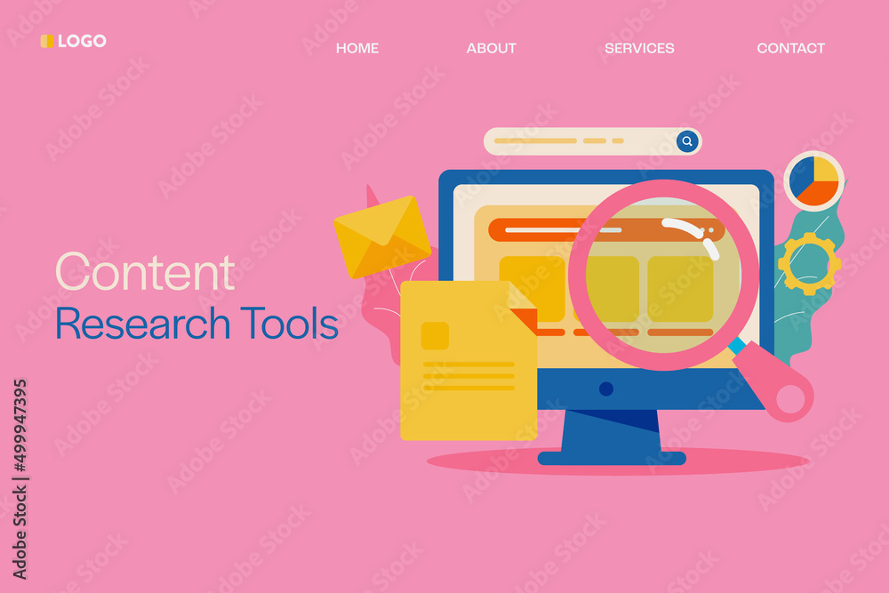 Wall mural content research and development software tool, modern smart content optimization system for search 