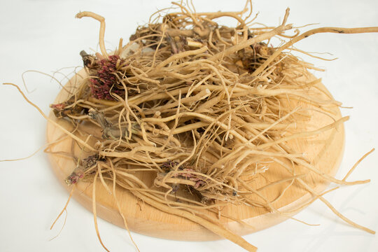 Achyranthes roots, medicinal plants, healthy food, medicinal herbs.	