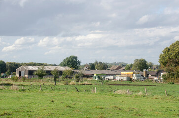 Aachen Eilendorf Oktober 2021 : Landschaft
