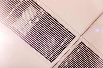 air conditioner on the ceiling
