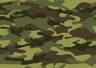 Fototapeta premium Camouflage classic of spots. Military texture. Endless ornament from spots. Print on fabric and clothes. Vector illustration