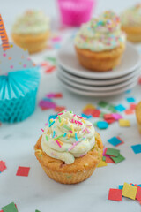 Cupcakes with cream cheese