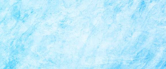 Blue background with grunge texture, watercolor painted mottled blue background, colorful bright ink and watercolor textures on white paper background.