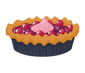 sweet berries pie
