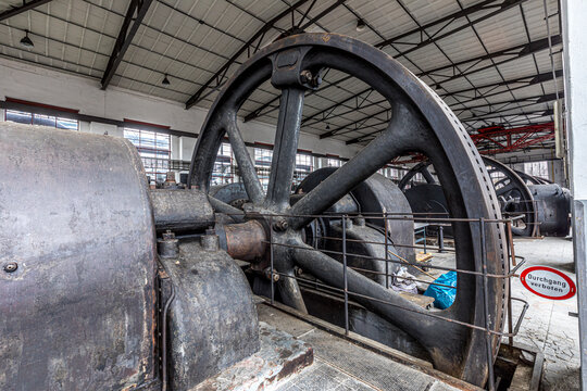 the Hansa coking plant in Dortmund, Germany, today a museum, industrial monument open for visitors