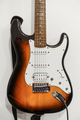 Fototapeta premium Stratocaster electric guitar sunburst