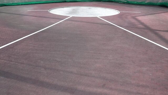 Shot Put's venue in the stadium.