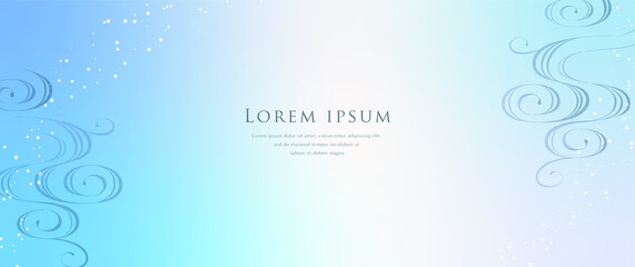 流水紋のデザイン