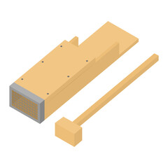 天突き器のイラスト