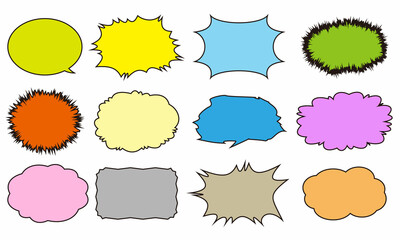 フキダシのセット２