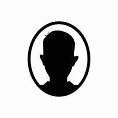 Male icon design for your UI illustration