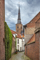 Obraz premium Street in Bruges, Belgium