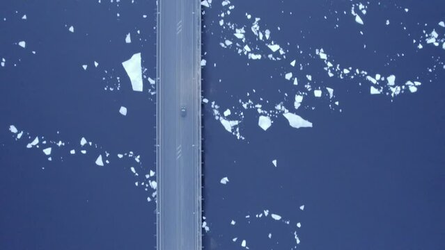 River Top View