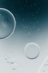 abstract science background with liquid and gas bubbles