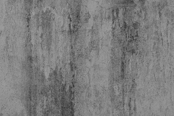 Old concrete white-black-gray wall textures for background with cracks textures,Abstract background	