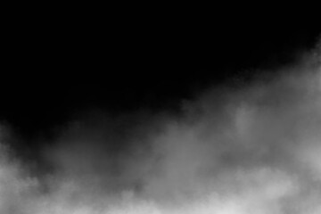Fototapeta premium smoke on black background