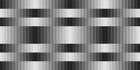 Abstract Monochrome Vector Graphics With Digital Transition Effect Inspired by Brutalist Style - 499996127