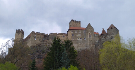 Fototapeta na wymiar Castle of Hardegg in Austria