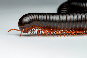 millipedes are a group of arthropods that are characterised by having two pairs of jointed legs on...