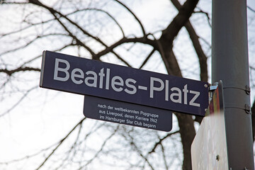 Beatles-Platz - obrazy, fototapety, plakaty