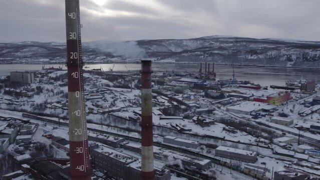 Murmansk Russia Industrial