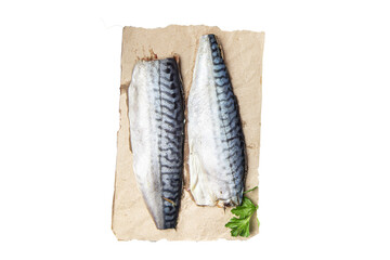 mackerel fish fresh seafood healthy meal food diet snack on the table copy space food background pescatarian diet