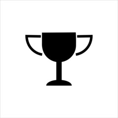 trophy icon vector illustration symbol