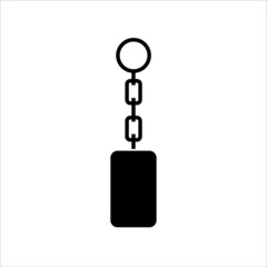 keychain icon vector illustration symbol