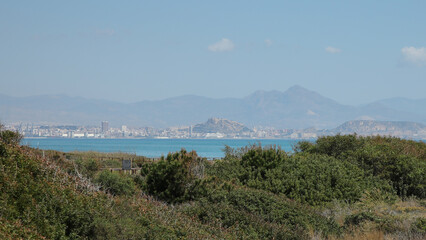 Widok na Alicante - obrazy, fototapety, plakaty