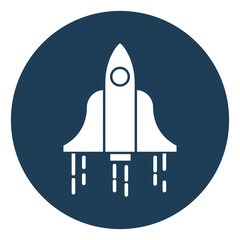 rocket  launch Vector icon which is suitable for commercial work

