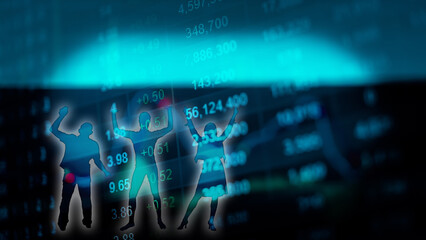 Candlestick graph chart of stock and forex market to represent the revenue growth. the stock market crashed from covid19 and war, and waiting for reverse trend to investing in growth stocks.