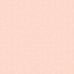 cute checkered seamless pattern