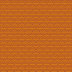 colorful simple vector flat art carrot orange and catawba seamless pattern of minimalistic geometric scaly square pattern in japanese style