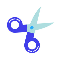 Scissors icon. Back to School. Vector illustration