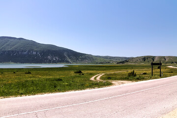 Jablanica, Bosnien und Herzegowina, Blidinje See, Landschaft, Panorama, Naturpark.