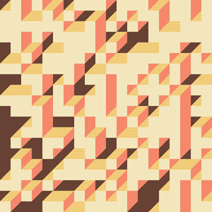 Implementation of Edward Zajec’s “Il Cubo” from 1971. Essentially a Truchet tile set of 8 tiles and rules for placement art illustration
