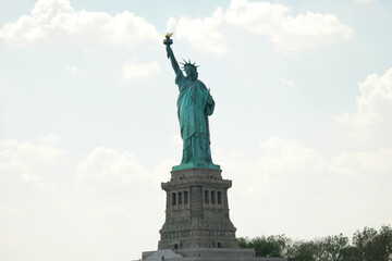 Prominent Statue of Libery on Ellis Island in New York City, the USA © Wirestock Creators